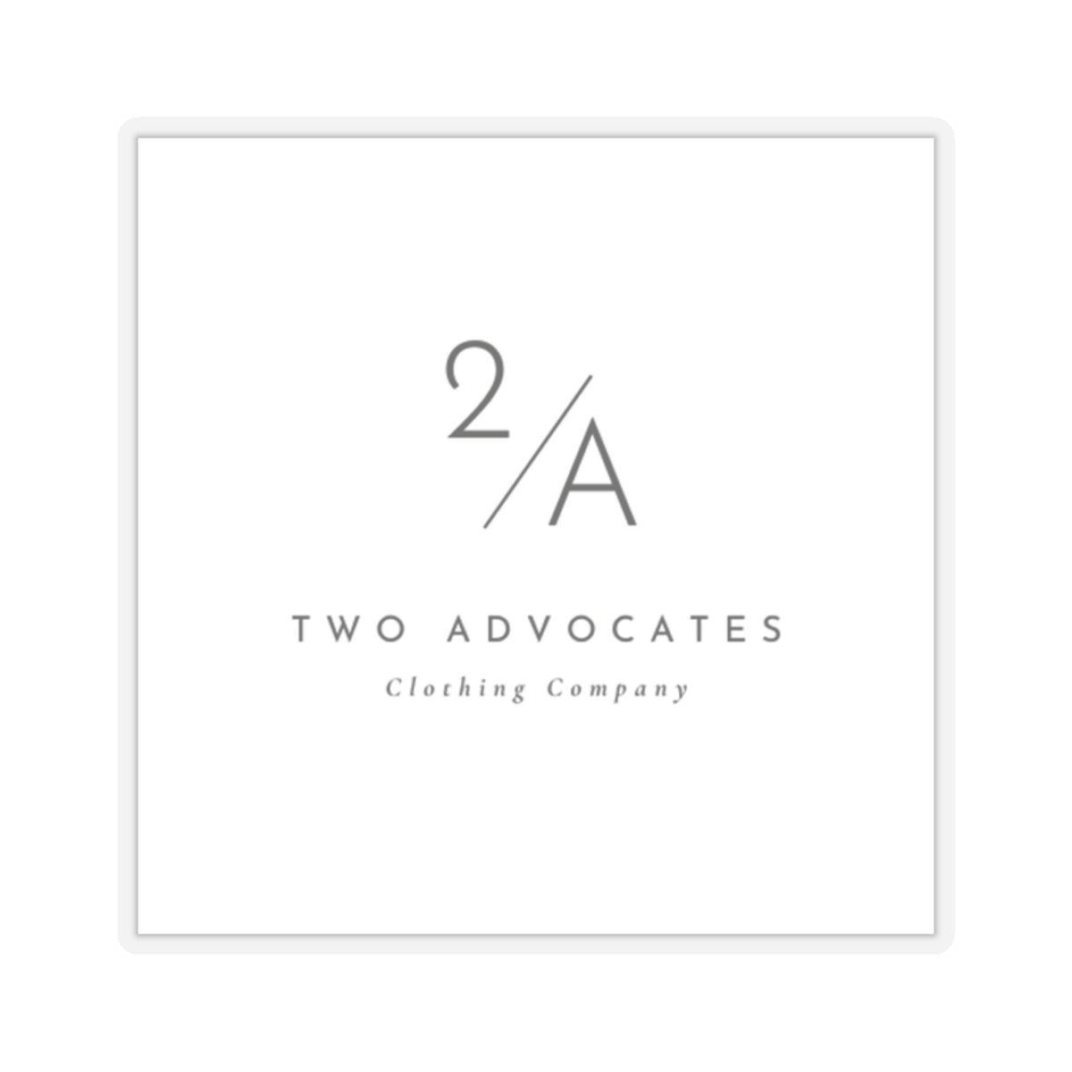 two advocates & co stickers