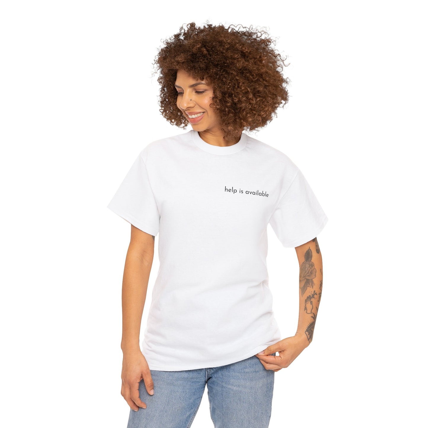 help is available tee