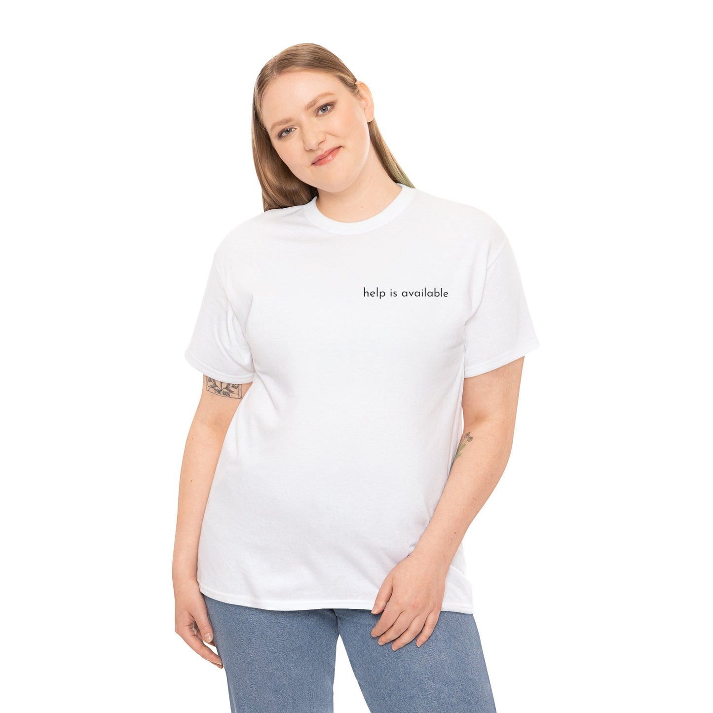 help is available tee